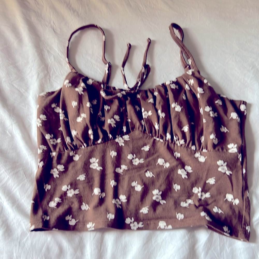 Hollister crop tank top